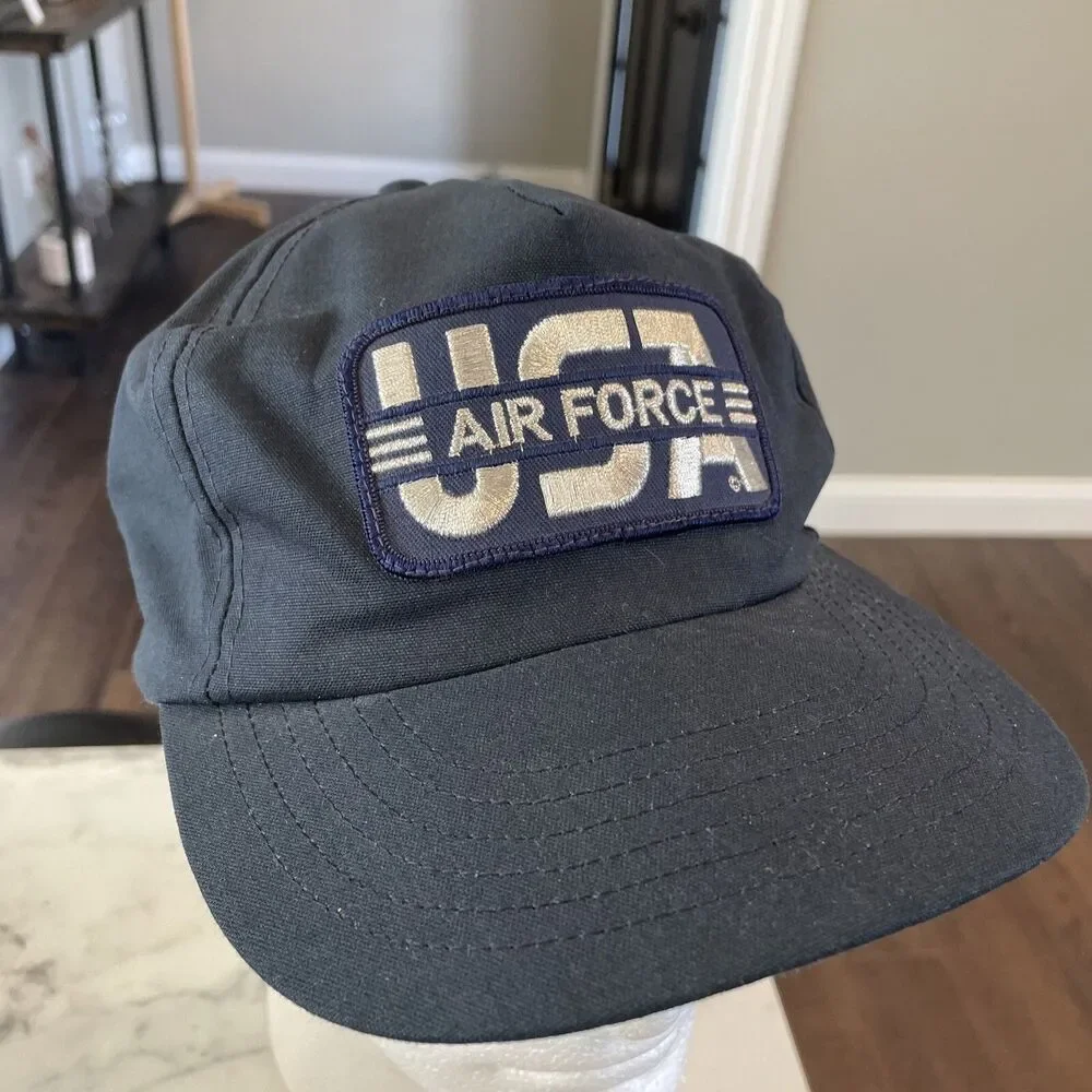 VTG US Air Force Snapback Cap; Best Cap; made in USA; Lightweight; 80s 90s